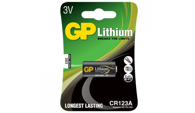 GP battery CR123A