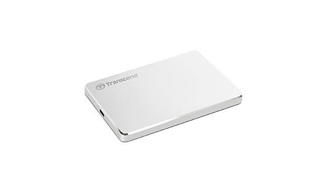 Transcend external HDD StoreJet 1TB USB 3.1 TS1TSJ25C3S, silver