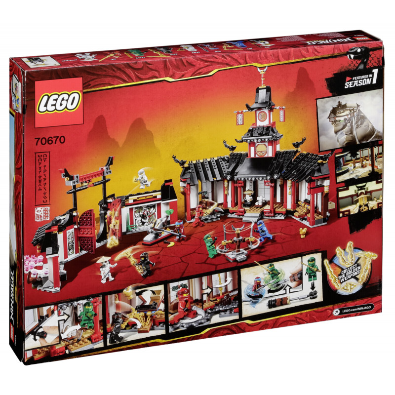 LEGO Ninjago bricks Legacy Monastery of Spinjitzu (70670) - LEGO ...