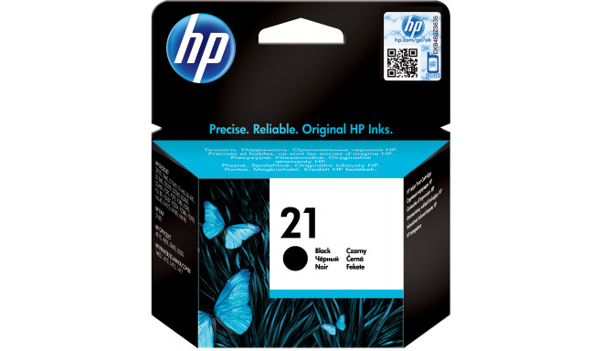 HP ink cartridge 21, black