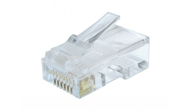 Modular plug 8P8C solid Cat6 LAN cable