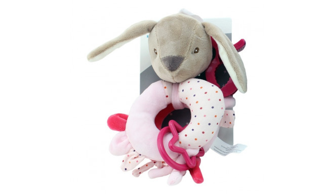 Axiom kõristi New Baby Rabbit 16cm, roosa
