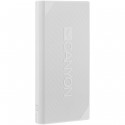 CANYON Power bank 20000mAh built-in 18650 Lithium-ion battery, max output 5V2.4A, input 5V2A, White,