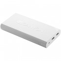 CANYON Power bank 20000mAh built-in 18650 Lithium-ion battery, max output 5V2.4A, input 5V2A, White,