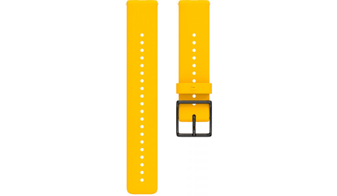 Polar wrist strap 20mm M/L, yellow silicone