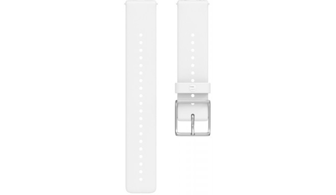 Polar wristband 20mm S, white silicone