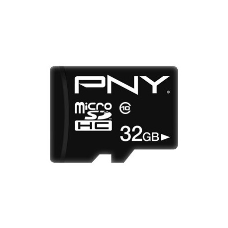 PNY memory card microSDHC 32GB P-SDU32G10PPL-GE