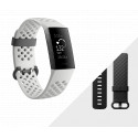 Fitbit aktivitātes trekeris Charge 3 Special Edition, grafīta/baltā krāsā