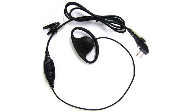 HYT EHM15 D-shaped ear piece and microphone for TC700/610/620