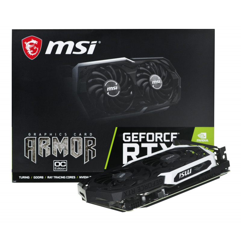 MSI graphics card RTX 2060 Super Armor OC - VGA cards - Photopoint