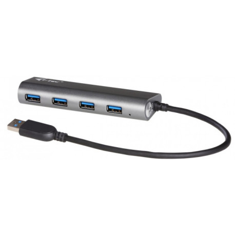 i-Tec USB hub 4xUSB 3.0, металлик