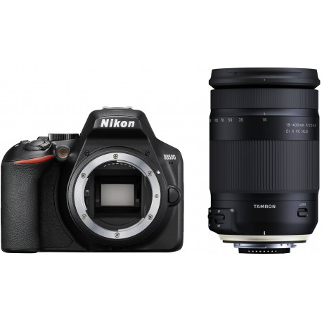Nikon D3500 + Tamron 18-400mm, черный