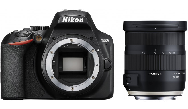 Nikon D3500 + Tamron 17-35mm OSD, черный