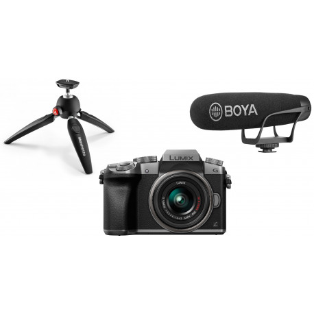 Panasonic Lumix DMC-G7 Youtuber Kit, silver