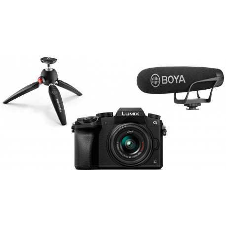 Panasonic Lumix DMC-G7 Youtuber Kit, black