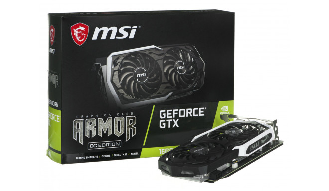 Msi geforce gtx best sale 1660 armor 6g oc