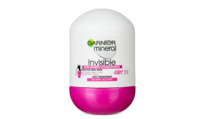 Antiperspirant roll-on Garnier Mineral Invisible (50 ml ; Refreshing )