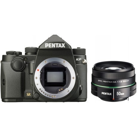 Pentax KP + 50mm f/1.8, black