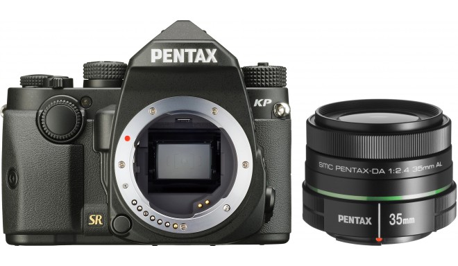 Pentax KP + 35mm f/2.4, melns