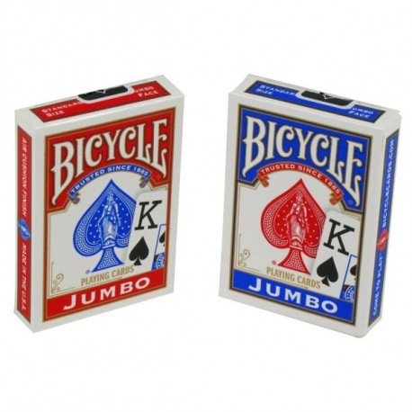 Bicycle playing cards Rider Back International Jumbo