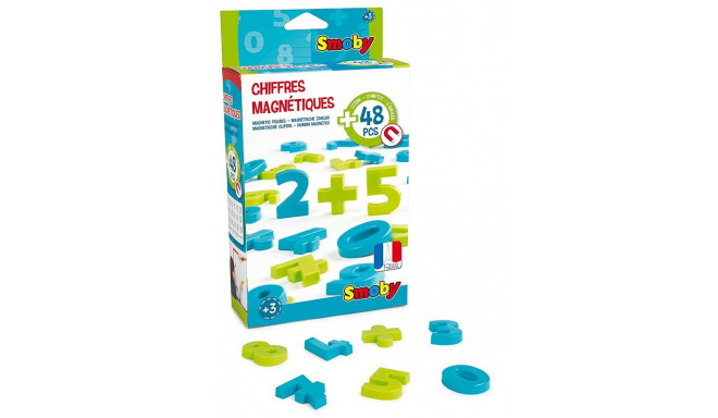 Smoby magnetic numbers and characters 48pcs