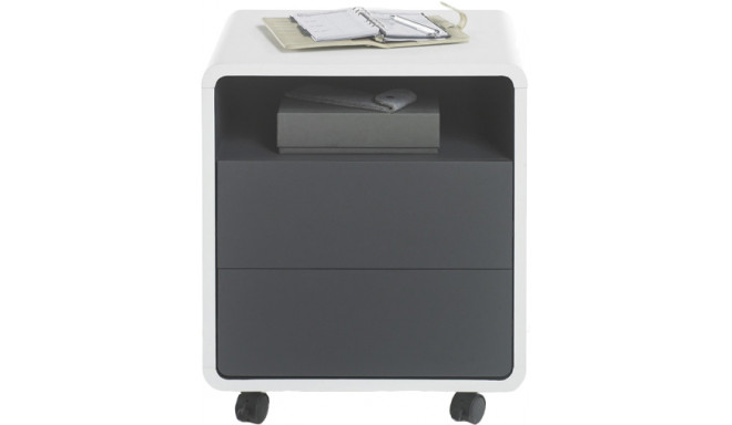 AMC drawer unit Tadeo, white/grey