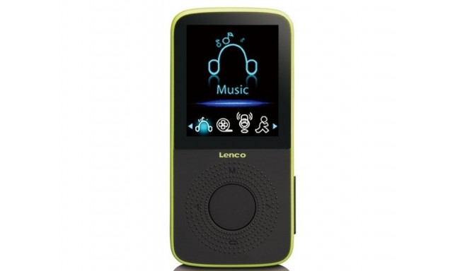 Lenco MP3 player Podo 153 lime 4GB
