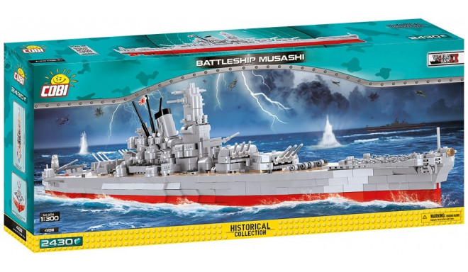 Blocks Historical Collection Battleship Musashi