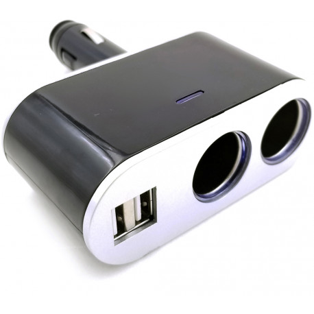 Omega автомобильный распределитель питания 2xUSB 2.4A (44808)