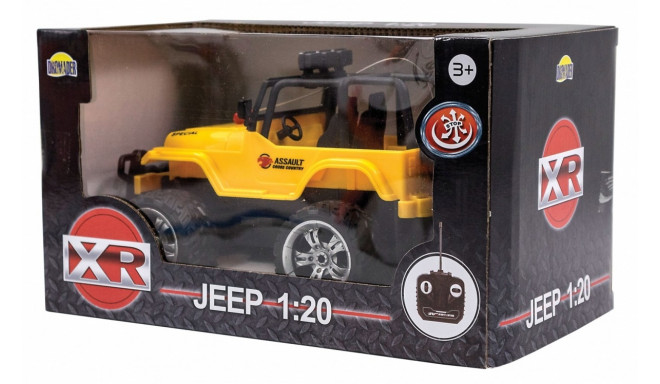 Jeep car 1:20 on radio, package