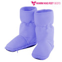 Warm Hug Feet Microwavable Boots (Purple)