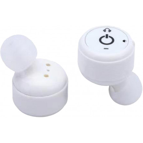 Platinet wireless headset Sport PM1080, white