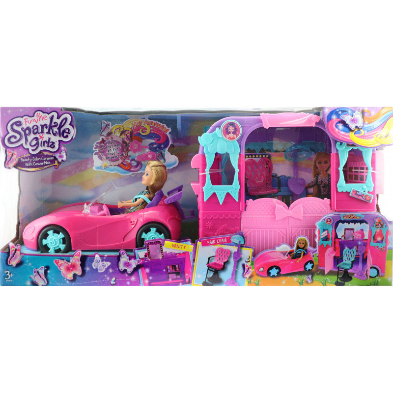 funville sparkle girlz sparkle camper