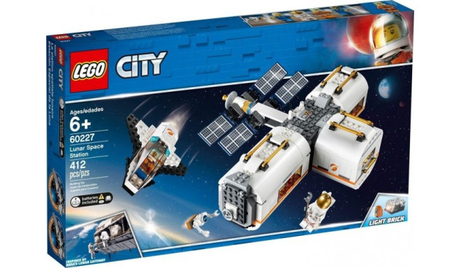 LEGO City mänguklotsid Moon Space Station (60227)