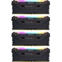 Corsair DDR4 - 32GB -3600 - CL - 18 -  Quad Kit - Vengeance RGB PRO (black, CMW32GX4M4D3600C18)