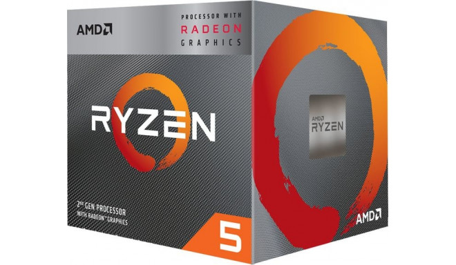 AMD protsessor Ryzen 5 3400G 4x3.70GHz Box (YD3400C5FHBOX)