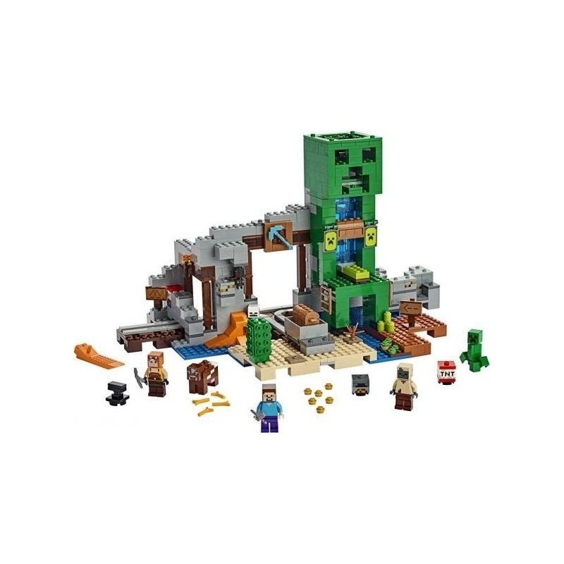 LEGO Minecraft toy blocks The Creeper Mine 21155 LEGO Photopoint