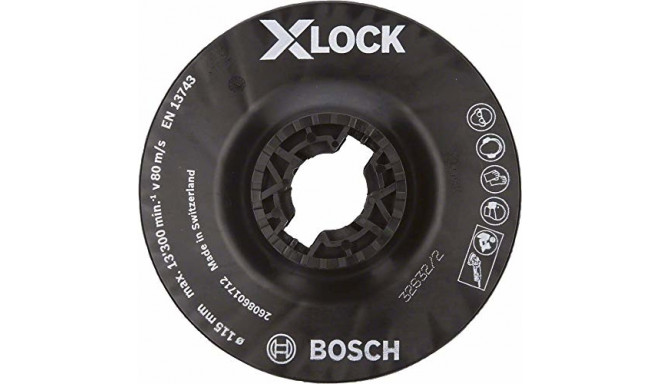 Bosch X-LOCK backing pad, 115 mm medium - 2608601712