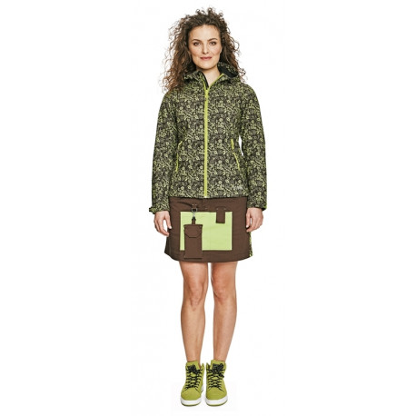 CRV Yowie Printed softshell roheline EOL S