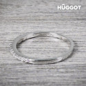 Кольцо Hûggot Strand из стерлингового серебра 925 пробы с фианитами (18,1 mm)