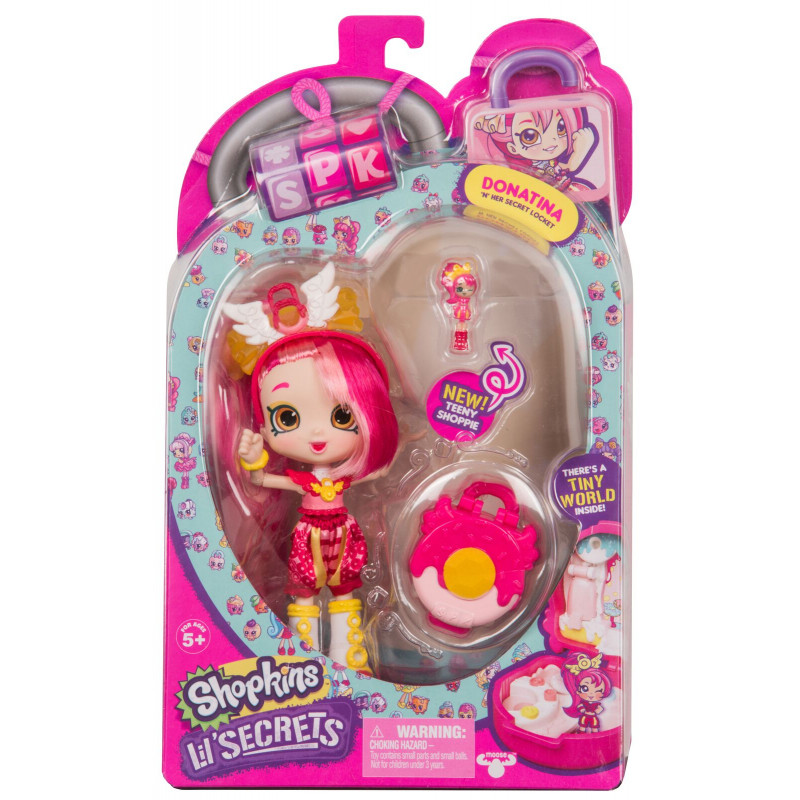 MOOSE SHOPKINS Nukk Lil Secrets 56939 Peppa Mint Play sets Photopoint.lv