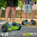 Electric Hoverboard Bluetooth Scooter with Rover Droid Stor 190 Speaker (Gold)