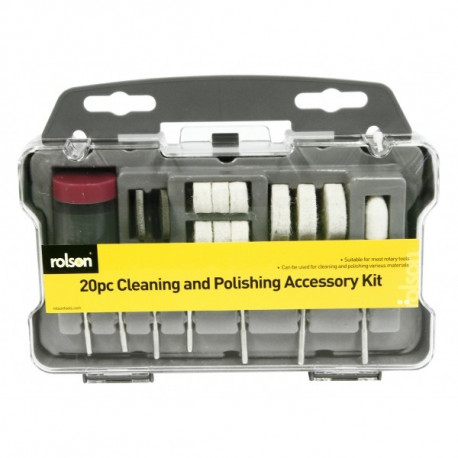 Rolson poleerimisviilide komplekt 20 osa RL-59236 EOL