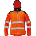 Cerva Knoxfield softshell HV oranž S