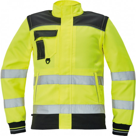 Cerva Knoxfield tööjakk Hi-Vis kollane 64