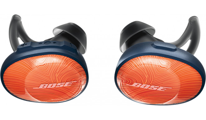 Bose juhtmevabad kõrvaklapid + mikrofon SoundSport Free, oranž