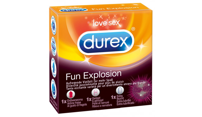 Durex - Durex Fun Explosion 3pc.