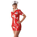 Black Level - Vinyl Nurse Dress red L