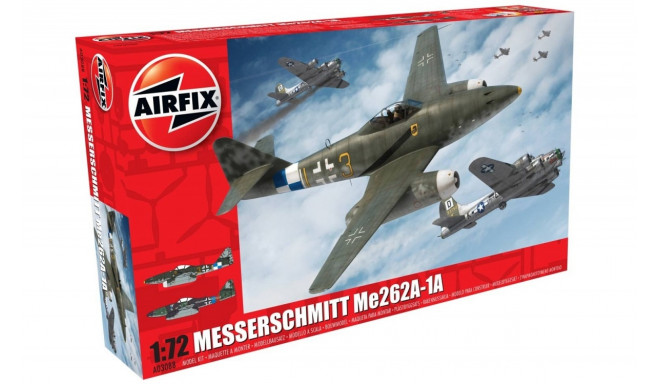 Airfix mudelikomplekt Messerschmitt Me 262A-1a