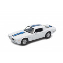 Welly model car 1972 Pontiac Firebird, white
